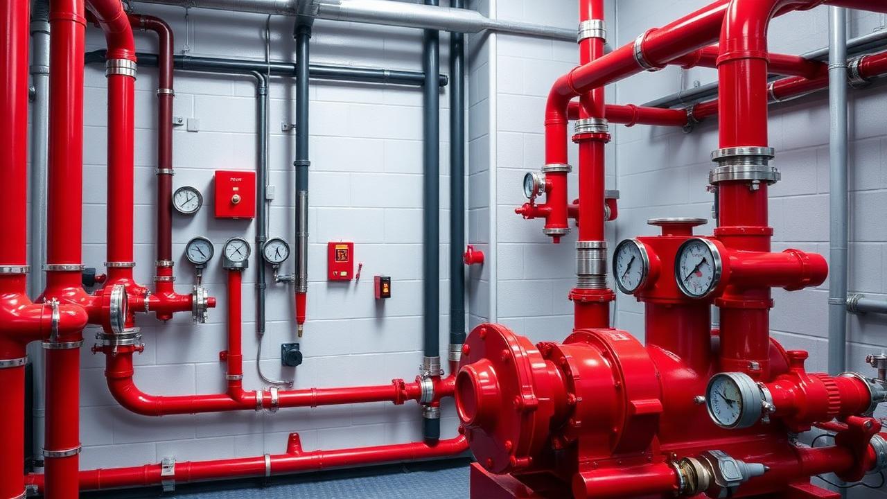 Rede pressurizada de hidrantes e de sprinklers: diferenças e quando usar cada uma